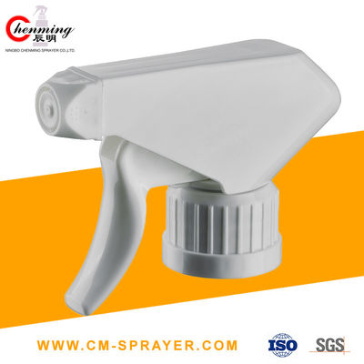 Good price 28-400 άσπρες κορυφές ακροφυσίων ψεκαστήρων ώθησης PP πλαστικές για το τετραγωνικό κεφάλι 32 Oz μπουκαλιών σε απευθείας σύνδεση